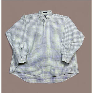 Chaps Ralph Lauren Men's Wrinkle-Free Oxford Button-Up Shirt, Size XL